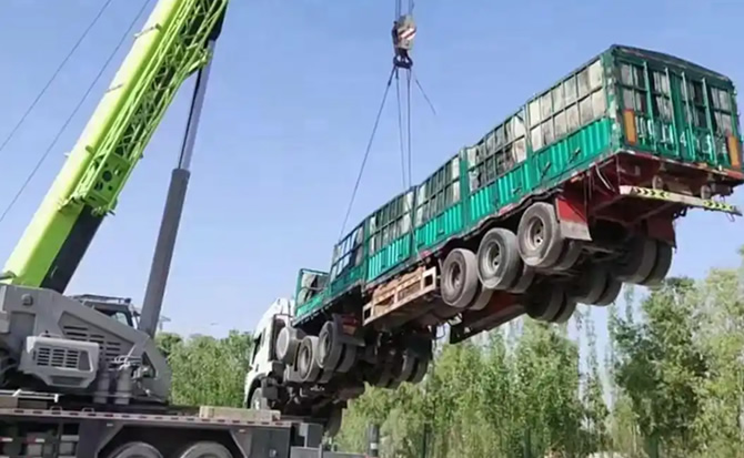 历下区道路脱困救援案例